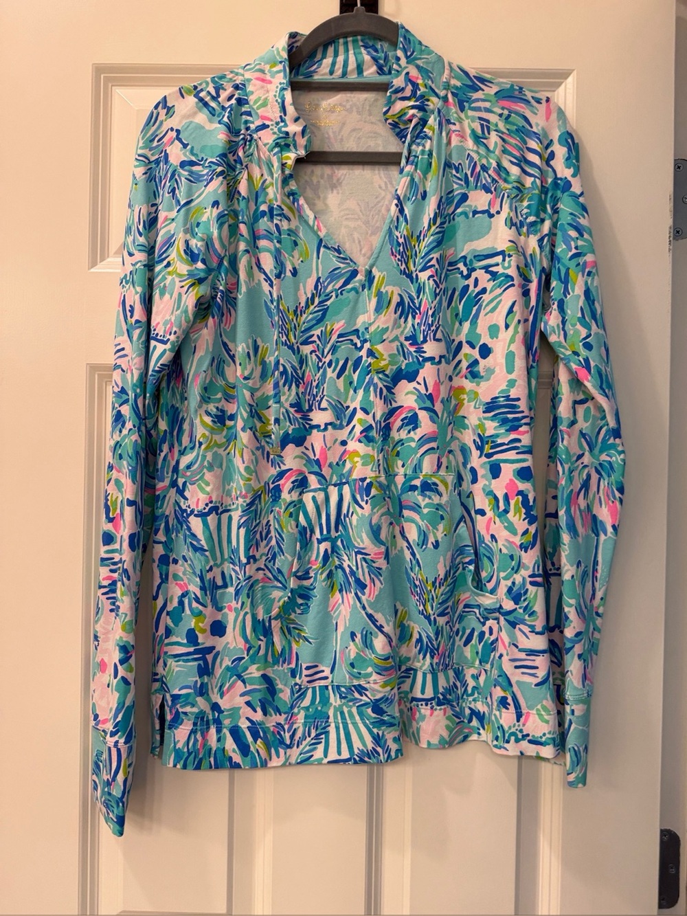 Lilly Pulitzer Blue Ibiza Cabana Cocktail Cassie Popover